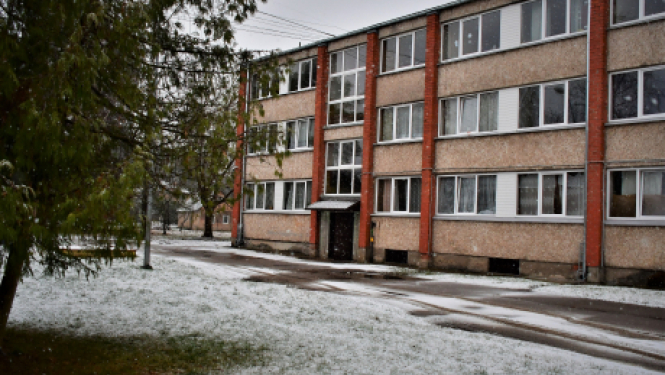 Apseko sociālo māju Kaļķu ielā 1