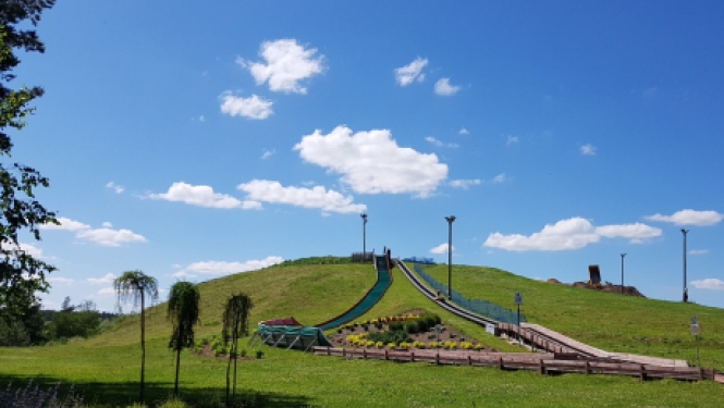 Jēkabpils kameršļūkšanas kalna darba laiks Līgo svētku nedēļā