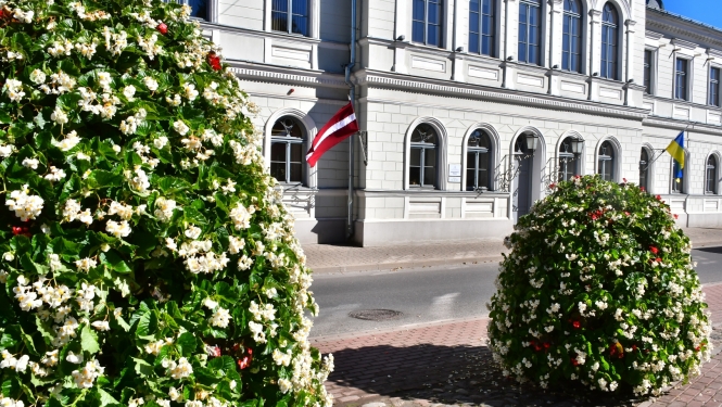 Jēkabpils novada domes ēka Brīvības ielā 120 Jēkabpilī