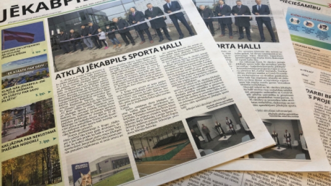 Iznācis laikraksta „Jēkabpils vēstis” oktobra numurs