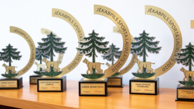 Apbalvoti Jēkabpils sporta laureāti 2020