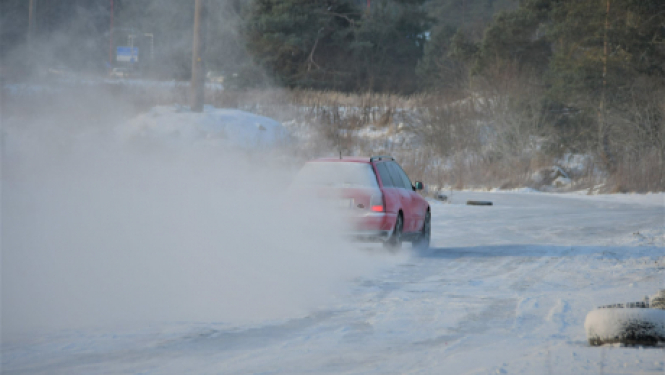 No sestdienas atkal būs pieejama ledus autotrase Jēkabpils Mežaparkā