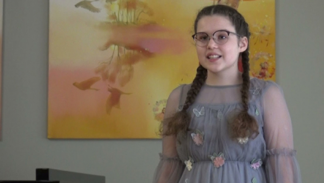 Lieliskus panākumus konkursos ieguvusi A. Žilinska Jēkabpils mūzikas skolas audzēkne Līna Gogule