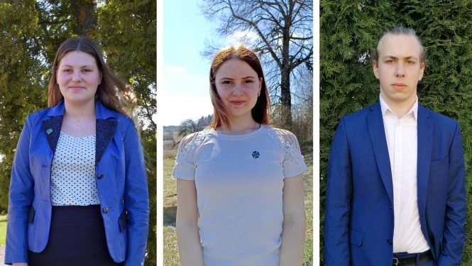 3 mazpulcēni - kolāža