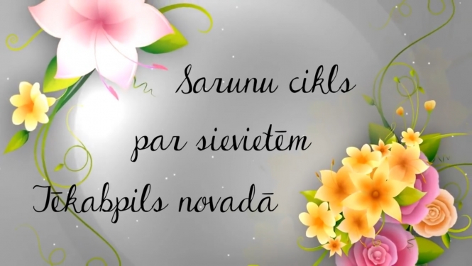 Raidījuma Mīlestība uzplauks ziedos ievada kadri