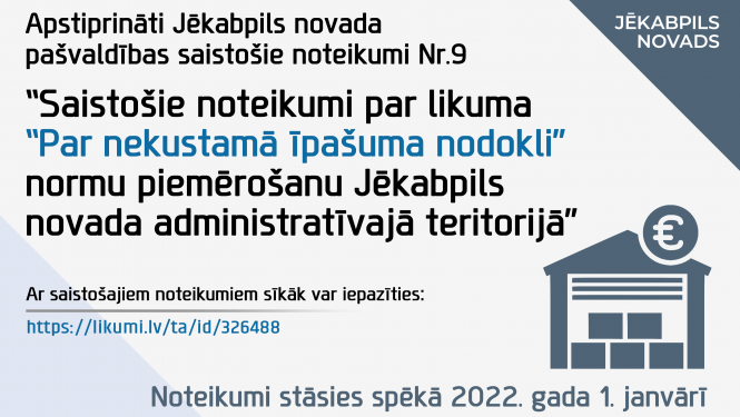 NĪN saistošo noteikumu vizuālais paziņojums