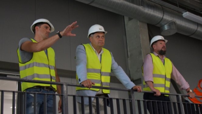 Latvijas volejbola federācijas prezidents apmeklē Jēkabpili