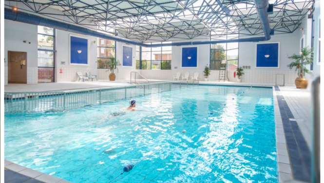 Peldēšanas nodarbības bērniem projekta "Veselības veicināšanas un slimību profilakses pasākumi Jēkabpilī” ietvaros