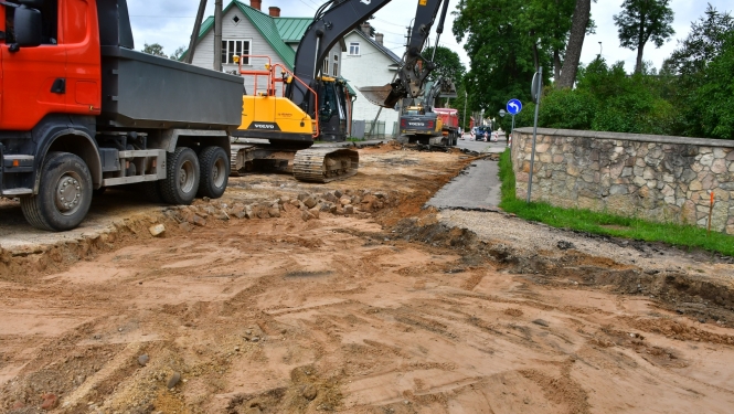 A.Pormaļa ielas remonts