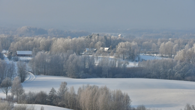 Sēlijas daba ziemā