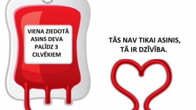 8.jūnijā Asins donoru diena Jēkabpilī !