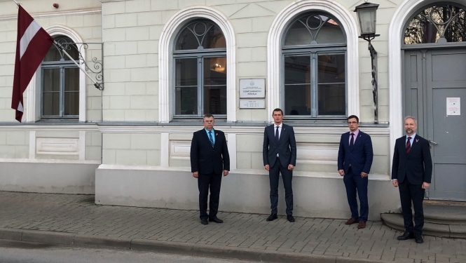 Tieslietu ministra vizīte