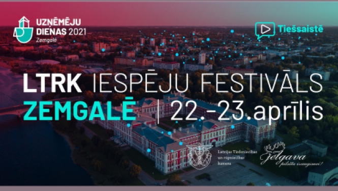 Virtuālajā vidē notiks "Uzņēmēju dienas Zemgalē 2021"