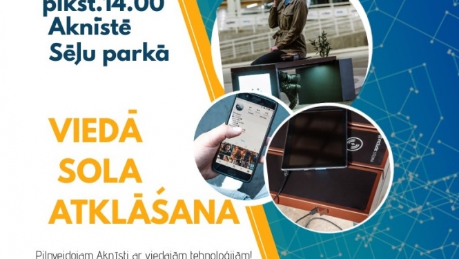 Viedā sola atklāšana Aknīstē