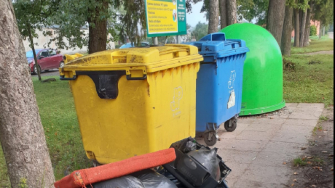 Fiksētie atkritumu šķirošanas laukumu piemēslošanas gadījumi tiks nodoti policijai