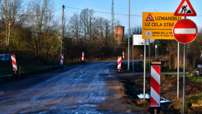 Tiek veikta Zvaigžņu ielas pārbūve