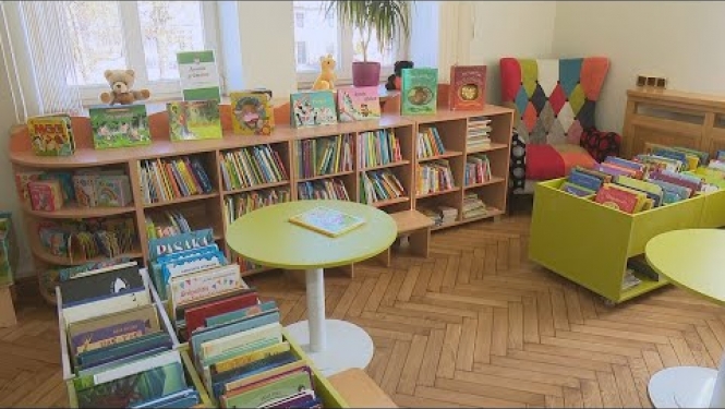 Jēkabpils pilsētas bibliotēkas Bērnu un jauniešu apkalpošanas nodaļa – jaunās telpās