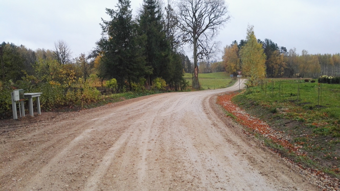 Pārbūvēts ceļš Sēlpils pagastā