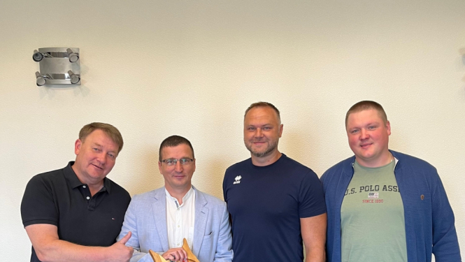 Domes vadība tiekas ar SK "Jēkabpils Lūši" komandas vadību