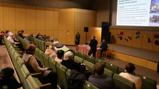 Iedzīvotāju tikšanās Viesītē