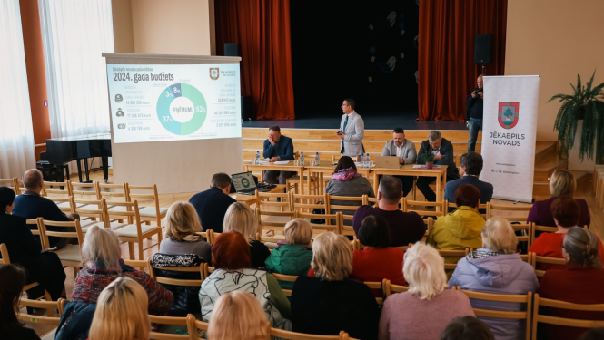 Tikšanās ar iedzīvotājiem Sēlpilī