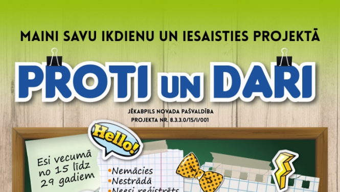 Proti un dari uzsaukums