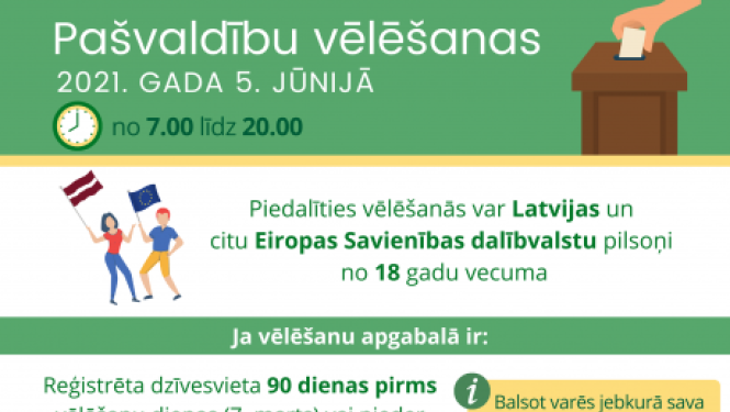 CVK nosaka pašvaldību vēlēšanās domēs ievēlējamo deputātu skaitu