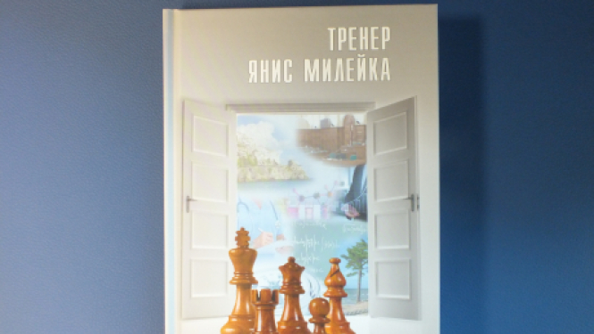 Iznākusi Jēkabpils šaha trenerim un entuziastam Jānim Mileikam veltīta grāmata