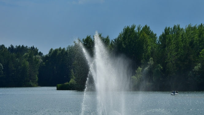 Strūklaka Radžu ūdenskrātuvē