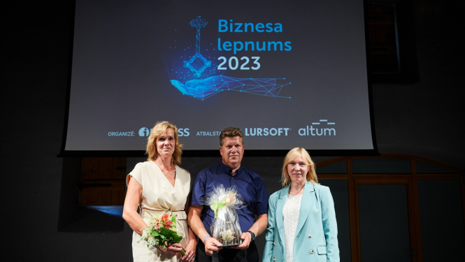 Noskaidroti uzņēmuma gada balvas “BIZNESA LEPNUMS 2023” ieguvēji