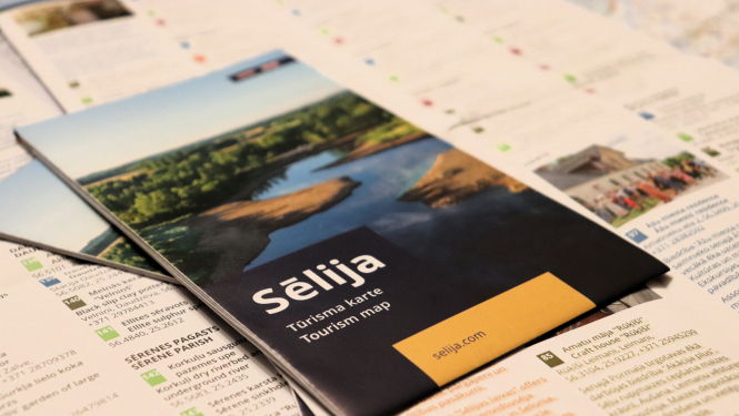 Sēlijas kartes foto