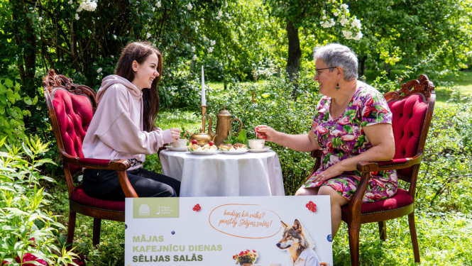 Mājas kafejnīcu dienas. Foto: Sēlijas salas.