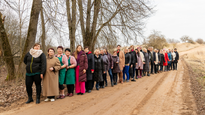 Kopbildē Sēlijas pārstāvji