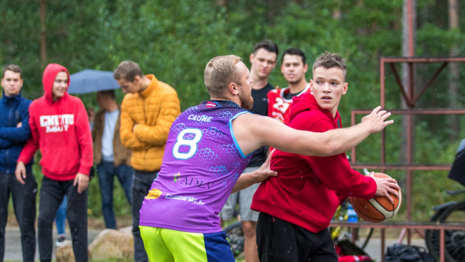 Skats no 3x3 sacensībām