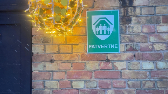 Ilustratīvs attēls ar zīmi Patvertne