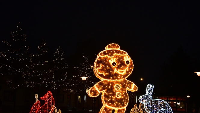 Ziemassvētku noformējums Kraukšķītis