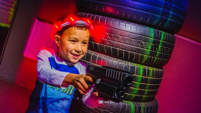 Atrakcijas Sēlijā - Laser tag