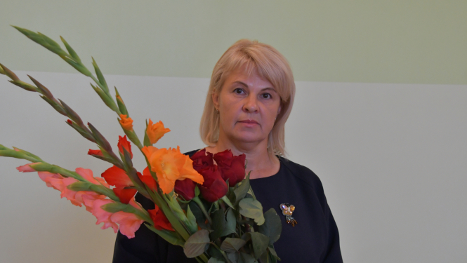 Zasas vidusskolas direktore Svetlana Sasko
