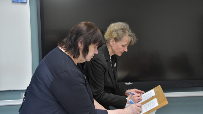 Inga Ermansone un Aija Vetere