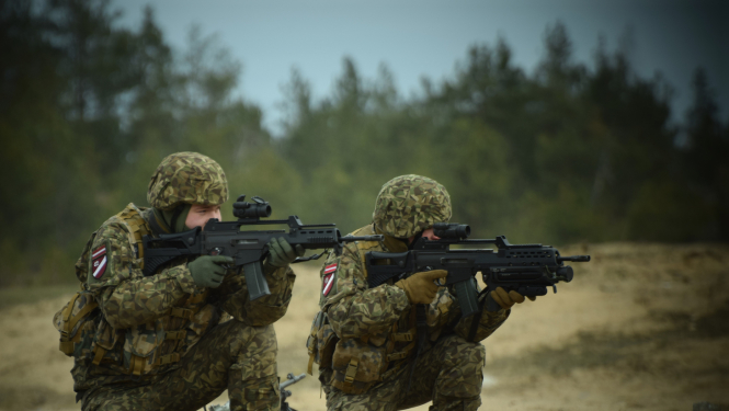 ekabpils novada notiks militaras macibas.