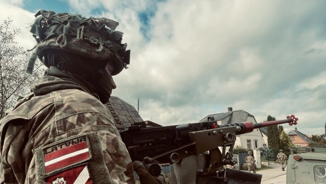 Foto no Zemessardzes 56. kaujas nodrošinājuma bataljona arhīva