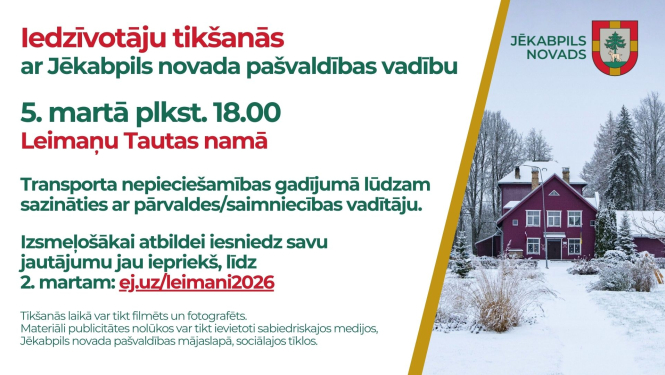 Iedzīvotāju tikšanās