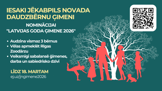 Iesaki daudzbērnu ģimeni