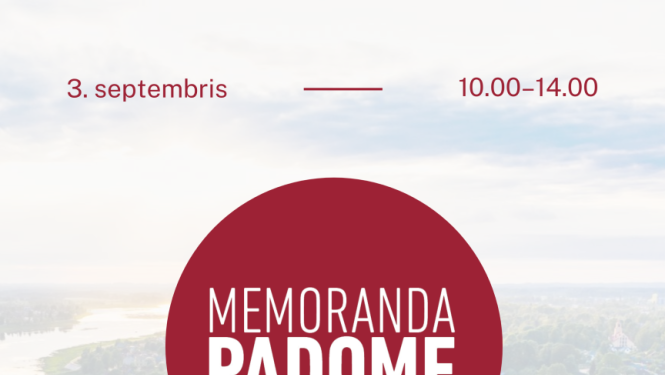 Memoranda padomes sēdes plakāts 03.09.2025