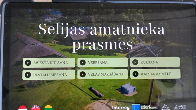 Sēlijas amatnieku prasmes