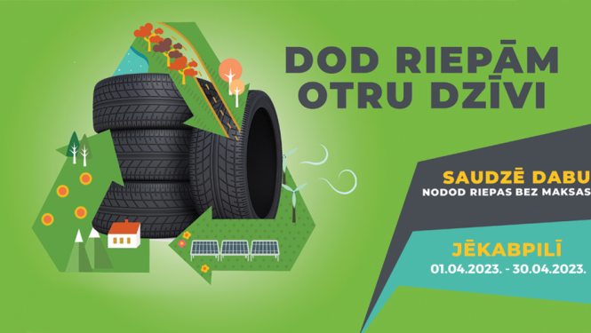 Dod riepām otru dživi afiša