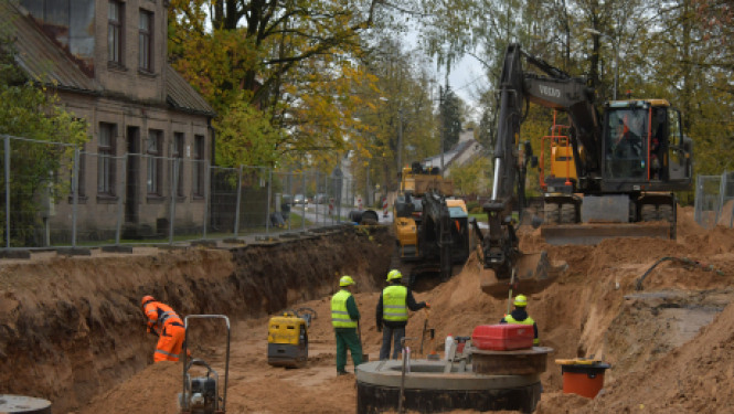Aktīvi norit darbi Brīvības ielas pārbūves projektā