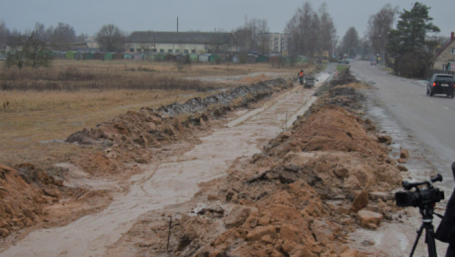 Apseko vairākus būvniecības objektus pilsētā