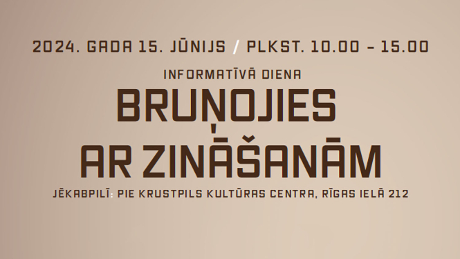 bruņojies ar zināšanām