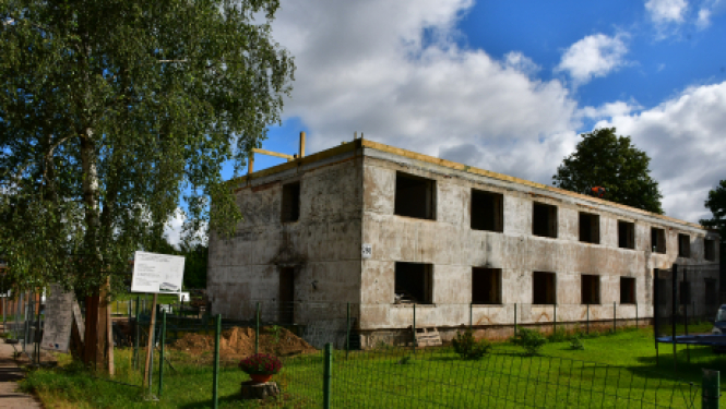 Būvsapulcē informē par būvdarbu gaitu Brīvības ielā 286A